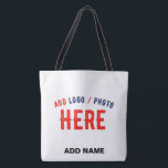 TOTE BAG MARQUE BLANCHE MODERNE ET PERSONNALISABLE VÉRIFIÉE<br><div class="desc">VOUS POUVEZ CHANGER,  REDIMENSIONNER OU AJOUTER LOGO,  PHOTO,  TEXTE ET COULEURS COMME VOUS LE SOUHAITEZ.MERCI.</div>