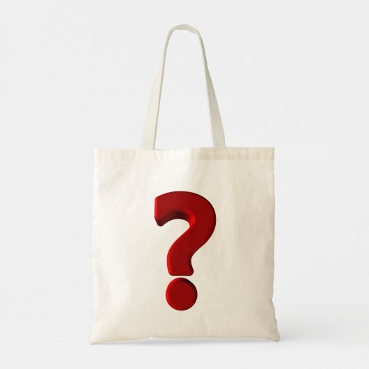 Tote Bag Marque de question (Dos)
