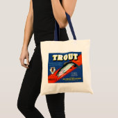 Tote Bag Marque de truite (Devant (produit))