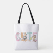 Tote Bag marque-mot LOONEY TUNES™ (Dos)