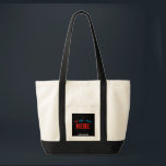 TOTE BAG MARQUE NOIRE VÉRIFIÉE, MODERNE ET PERSONNALISABLE<br><div class="desc">VOUS POUVEZ CHANGER,  REDIMENSIONNER OU AJOUTER LOGO,  PHOTO,  TEXTE ET COULEURS COMME VOUS LE SOUHAITEZ.MERCI.</div>