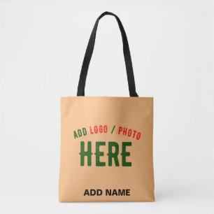 TOTE BAG MARQUE VÉRIFIÉE ORANGE PERSONNALISÉE ET MODERNE