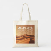 Tote Bag Marrakech Morocco Sahara Desert Travel (Dos)