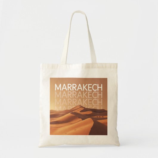 Tote Bag Marrakech Morocco Sahara Desert Travel (Devant)