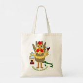 Tote Bag Marsala de poulet ~ Drôle poulet (Dos)