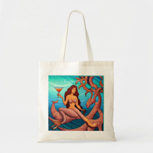Tote Bag Martini à cheveux longs Mermaid Thunder_Cove