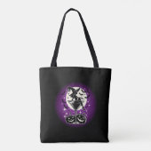 Tote Bag Martini de la Sorcière Violette (Dos)