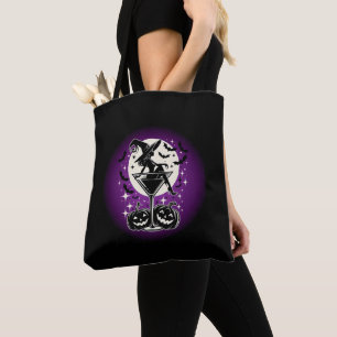 Tote Bag Martini de la Sorcière Violette