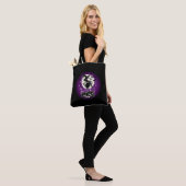 Tote Bag Martini de la Sorcière Violette (Sur le modèle)