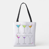 TOTE BAG MARTINI DISPARAISSANT (Dos)