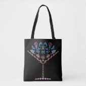Tote Bag Martini marin (Devant)