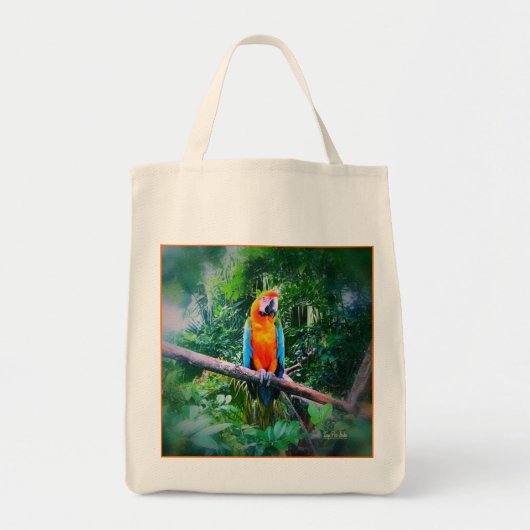 Tote Bag Martinique Macaw (Devant)