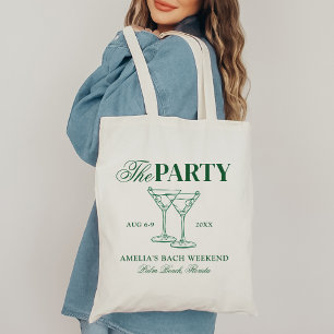 Tote Bag Martinis & Mariage Bachelorette