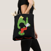 Tote Bag MARVIN MARTIAN™ Silhouette avec Raygun (De près)