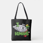Tote Bag MARVIN THE MARTIAN™ I Laser Humains (Dos)