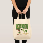 Tote Bag MARVIN THE MARTIAN™ & K-9 "Attention" (Devant (produit))