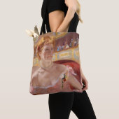 Tote Bag Mary Cassatt - Femme avec collier de perle dans un (De près)