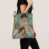 Tote Bag Mary Cassatt - Jeune mère coudre (De près)