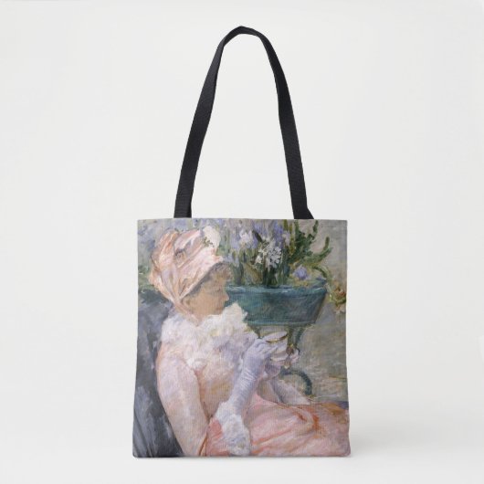 Tote Bag Mary Cassatt - La Coupe du Thé (Devant)