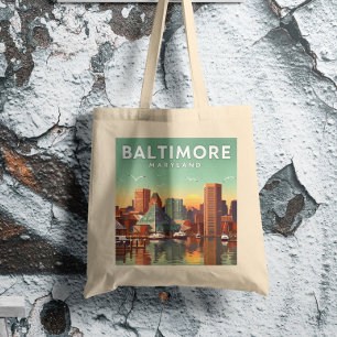 Tote Bag Maryland vintage Baltimore