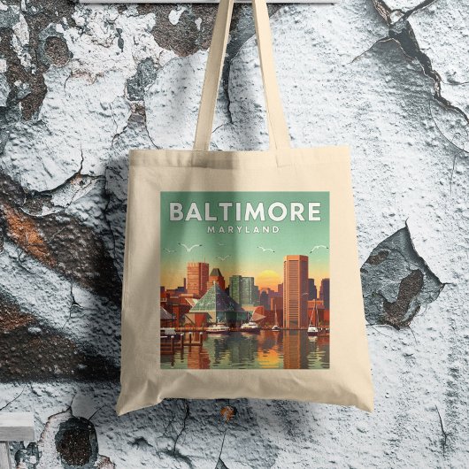 Tote Bag Maryland vintage Baltimore