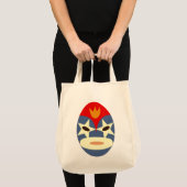 Tote Bag Masque bleu Lucha Libre (Devant (produit))