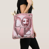Tote Bag Masque d'acteur AMOUR (De près)