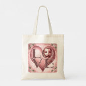 Tote Bag Masque d'acteur LOVE (Dos)