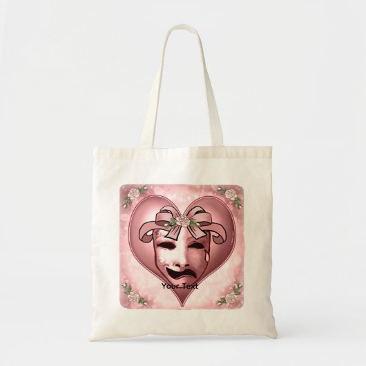 Tote Bag Masque d'actrice  (Devant)