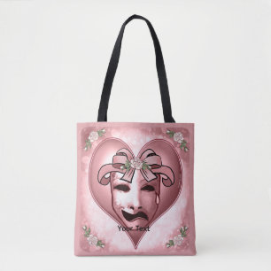 Tote Bag Masque d'actrice mignonne