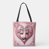 Tote Bag Masque d'actrice mignonne  (Dos)