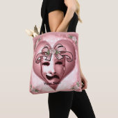 Tote Bag Masque d'actrice mignonne  (De près)