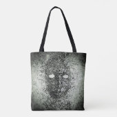 Tote Bag Masque de fils Abstraits (Dos)