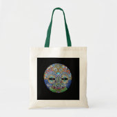 Tote Bag Masque de mosaïque de Marge (Devant)