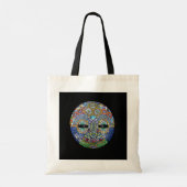 Tote Bag Masque de mosaïque de Marge (Dos)