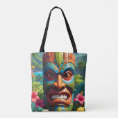 Tote Bag Masque Tiki (Dos)