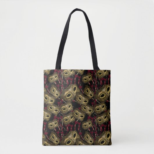 TOTE BAG MASQUERADE VENISE ART (Devant)