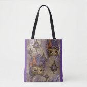 TOTE BAG MASQUERADE VENISE ART (Devant)