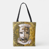 Tote Bag Masques d'acteur Fleur De Lis (Dos)