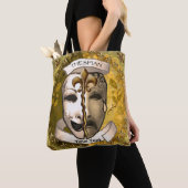 Tote Bag Masques d'acteur Fleur De Lis (De près)
