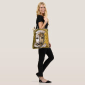 Tote Bag Masques d'acteur Fleur De Lis (Sur le modèle)