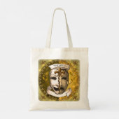 Tote Bag Masques d'acteur Fleur De Lis (Dos)