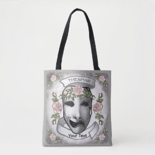 Tote Bag Masques d'acteur thespien