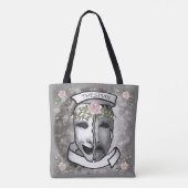 Tote Bag Masques de demi-acteur (Dos)