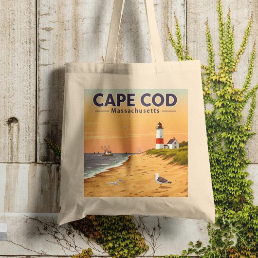 Tote Bag Massachusetts de Cape Cod vintage