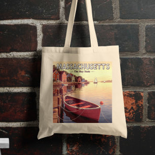 Tote Bag Massachusetts vintages
