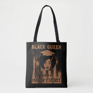 Tote Bag Master de la Reine noire Meilleur Diplôme Cadeaux