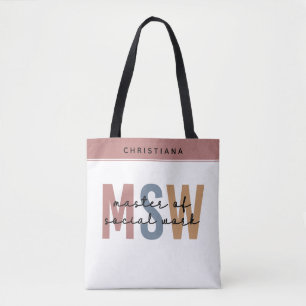 Tote Bag Master en travail social en MSW