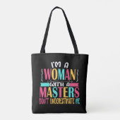 Tote Bag Masters Diplôme 2023 MSW MPH Travail social (Dos)