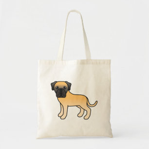 Tote Bag Mastiff Anglais Faon Chien de Dessin Animé Mignon